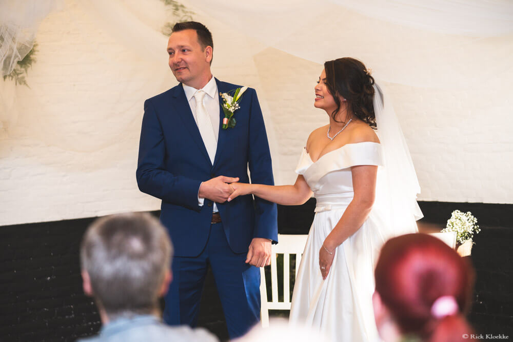Bruidsfotografie Den helder Ceremonie