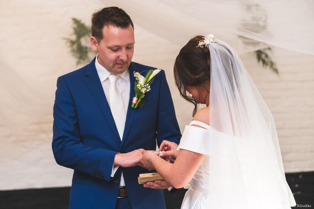 Bruidsfotografie Den helder Ceremonie