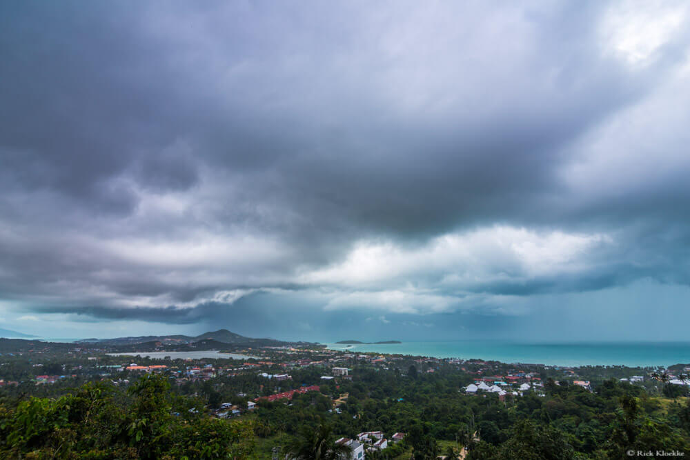Storm koh samui timelapse