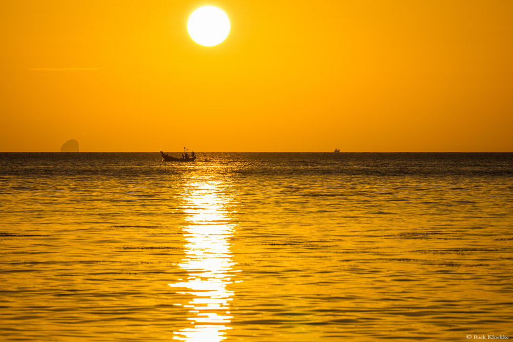 Timelapse Zonsondergang Koh Samui