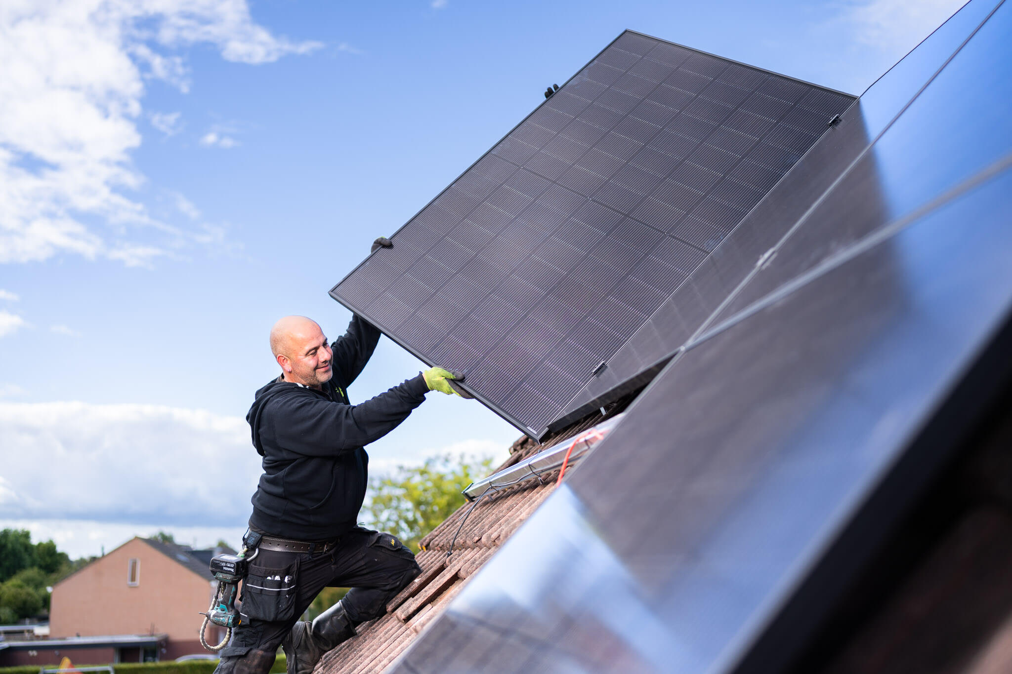 bedrijfsfotografie zonnepanelen